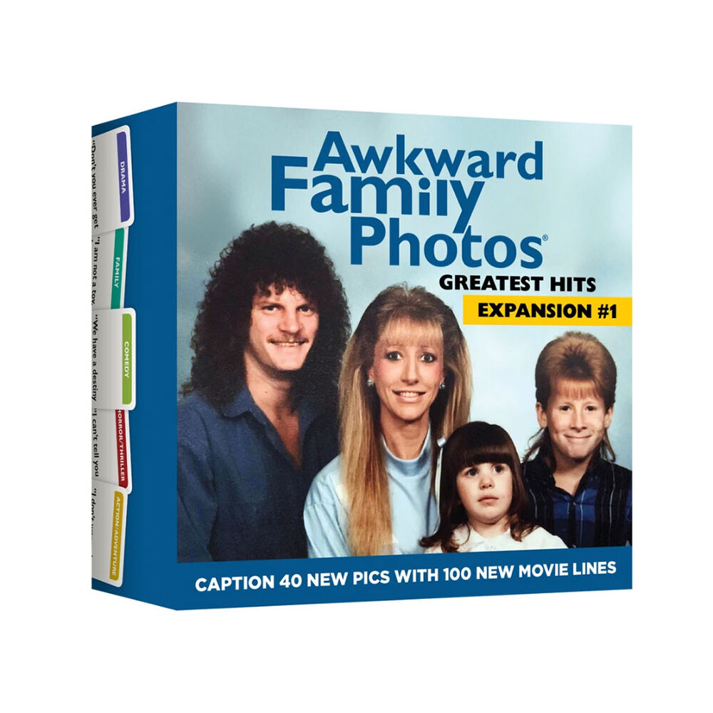 All Things Equal Awkward Family Photos Greatest Hits: Expansion #1 Card Game - English Edition