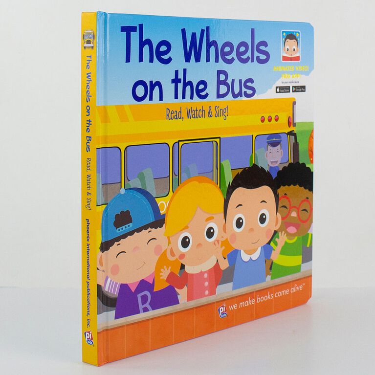 My First Video Book Wheels on the Bus Augmented Reality Story Book