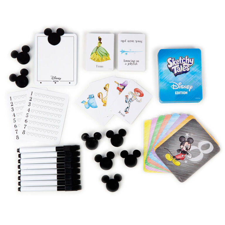 Disney Sketchy Tales, The Magical Disney Drawing Game