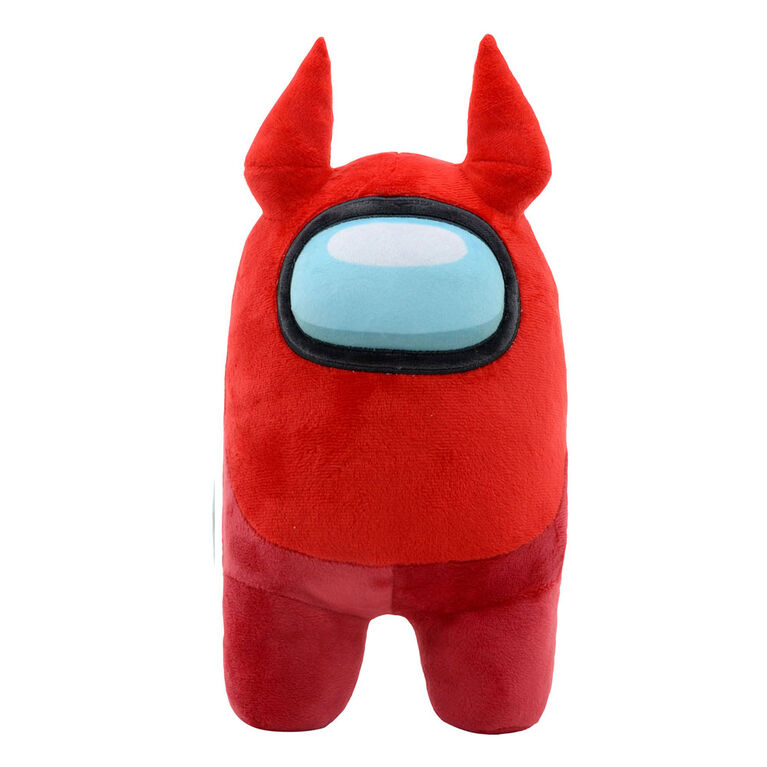 Among Us 12" Plush - Red With Horns