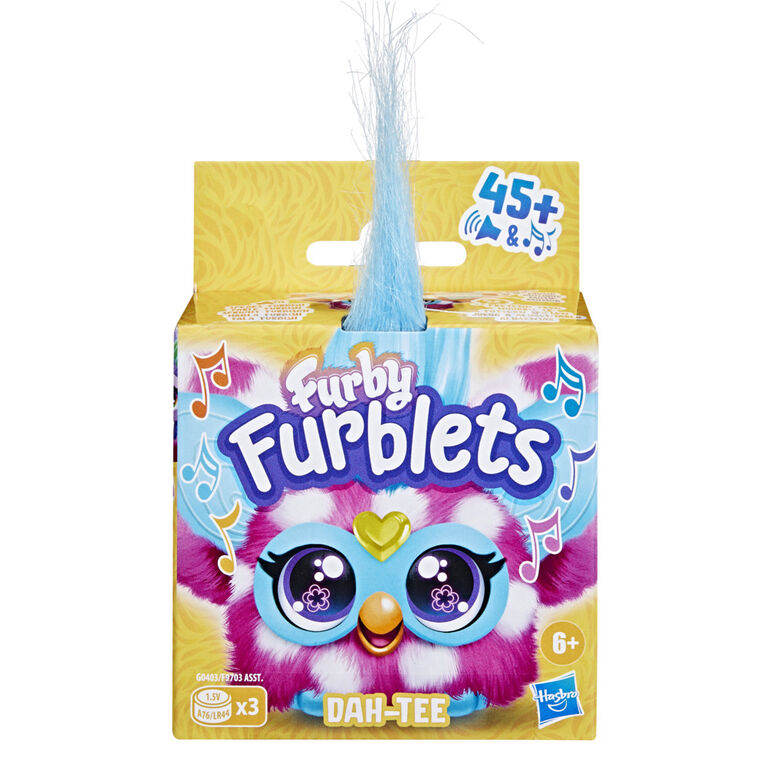 Furby Furblets Dah-Tee Mini Electronic Plush Toy