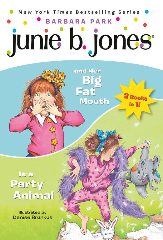 Junie B. Jones 2-in-1 Bindup: And Her Big Fat Mouth/Is A Party Animal - English Edition