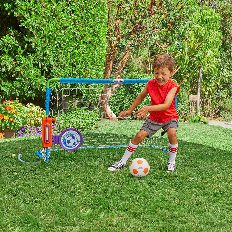 Jeu de sport de soccer/football aquatique 2 en 1 Little Tikes avec filet, ballon et pompe