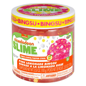 Nickelodeon Slime Specialty Jars  - Pink Lemonade Bingsu