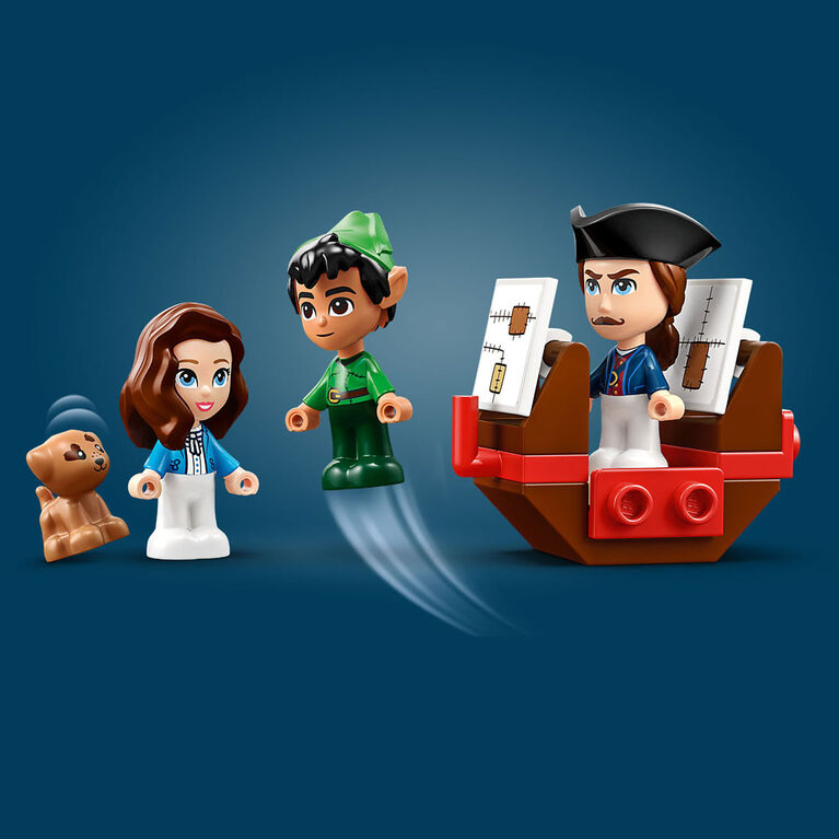 LEGO  Disney Le livre d'aventures de Peter Pan et Wendy 43220 (111 pièces)