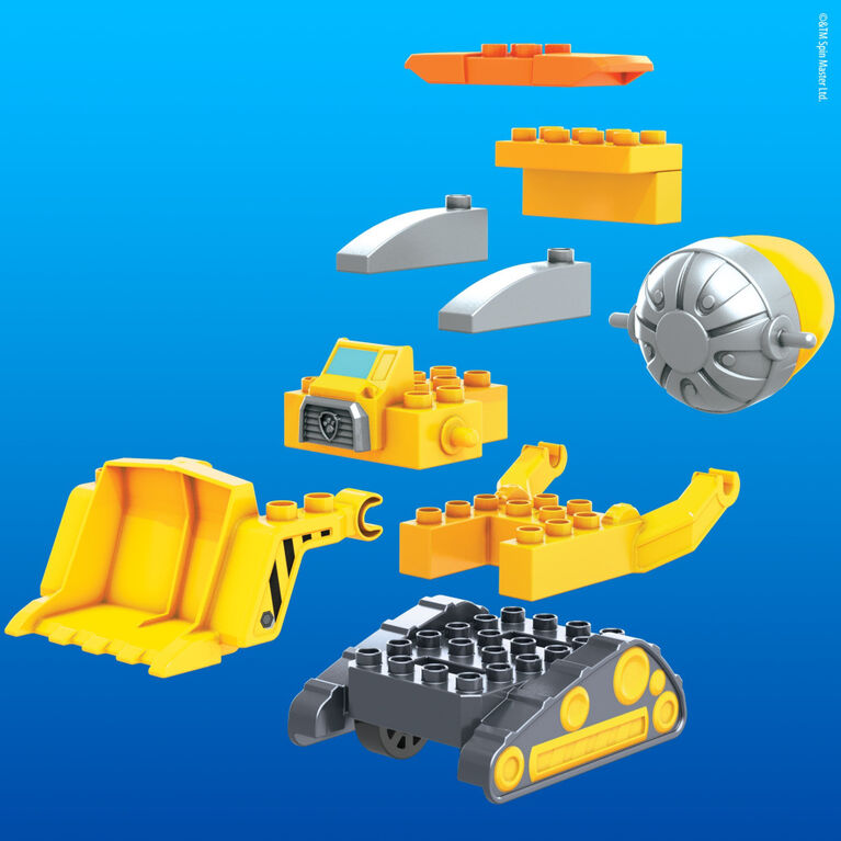 Mega Bloks PAW Patrol Rubble's City Construction Truck