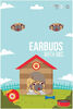 GabbaGoods Earbuds -Pug