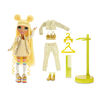Rainbow High Sunny Madison : poupée-mannequin jaune avec 2 tenues