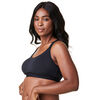 Bravado! Designs Tranquil Maternity & Nursing Low Impact Sports Bra, Black, XX-Large