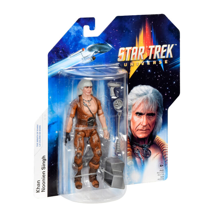 Star Trek 5" Universe  Figurine: Khan Noonien Singh (Wrath Of Khan)