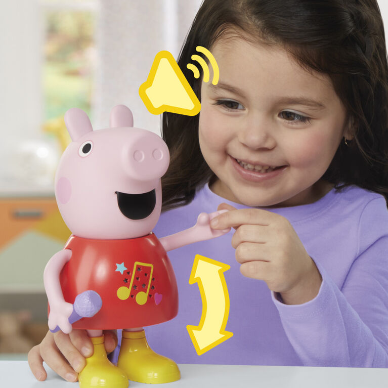 Peppa Pig Talk & Sing Peppa Doll - French Version