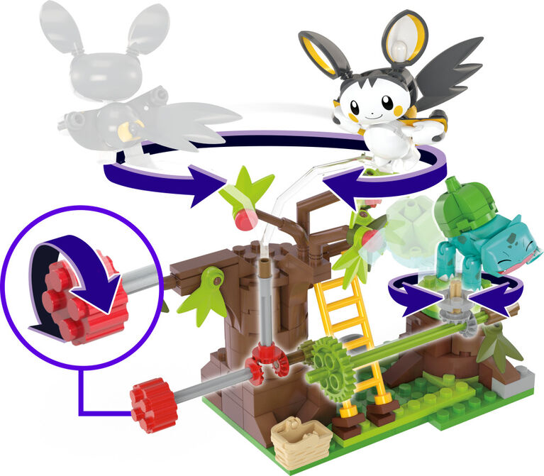 MEGA - Pokémon - Coffret - Les Bois Jolis d'Emolga et Bulbizarre