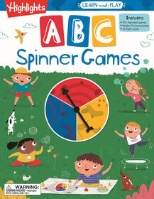 Highlights Learn-and-Play ABC Spinner Games - Édition anglaise