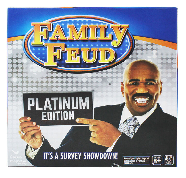 Steve Harvey Family Feud, Platinum Edition Family Party Game - English Edition