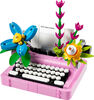 LEGO Creator 3 in 1 Typewriter with Flowers - Building Toy with 3 Building Options, Typewriter, Flowerpot, or Keytar - 31169
