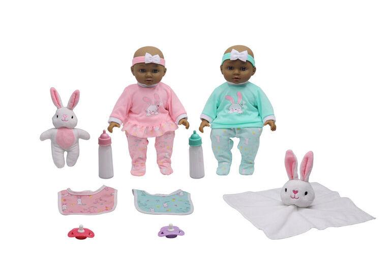 You & Me-14" Twins Baby Set - R Exclusive