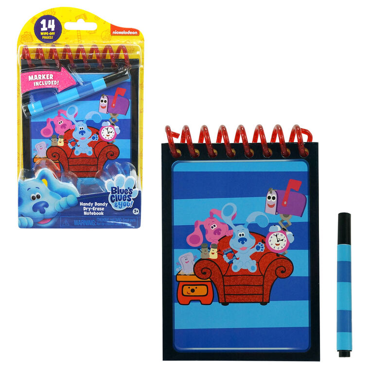 Blue's Clues & You! Handy Dandy Dry-Erase Notebook - R Exclusive - English Edition