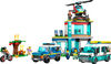 LEGO City Emergency Vehicles HQ 60371 Building Toy Set (706 Pieces)