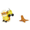 PAW Patrol, Big Truck Pups Rubble Action Figure with Clip-on Rescue Drone, Command Center Pod and Animal Friend
