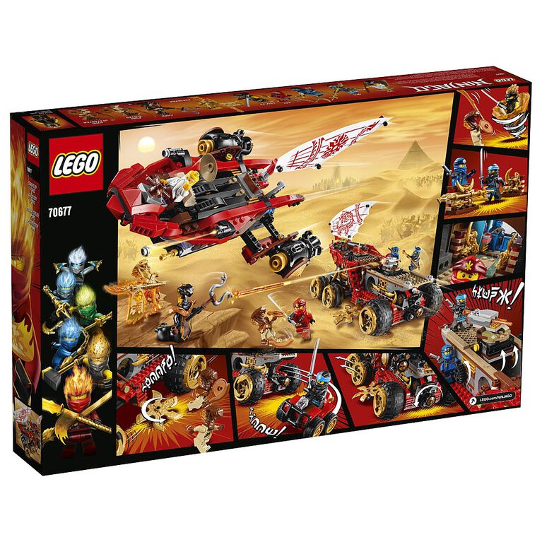 LEGO Ninjago Le QG des ninjas 70677