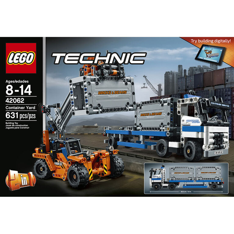 LEGO Technic Le transport des conteneurs 42062