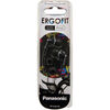 Panasonic RPHJE125 Noise Isolating Ergofit Earbuds - Black