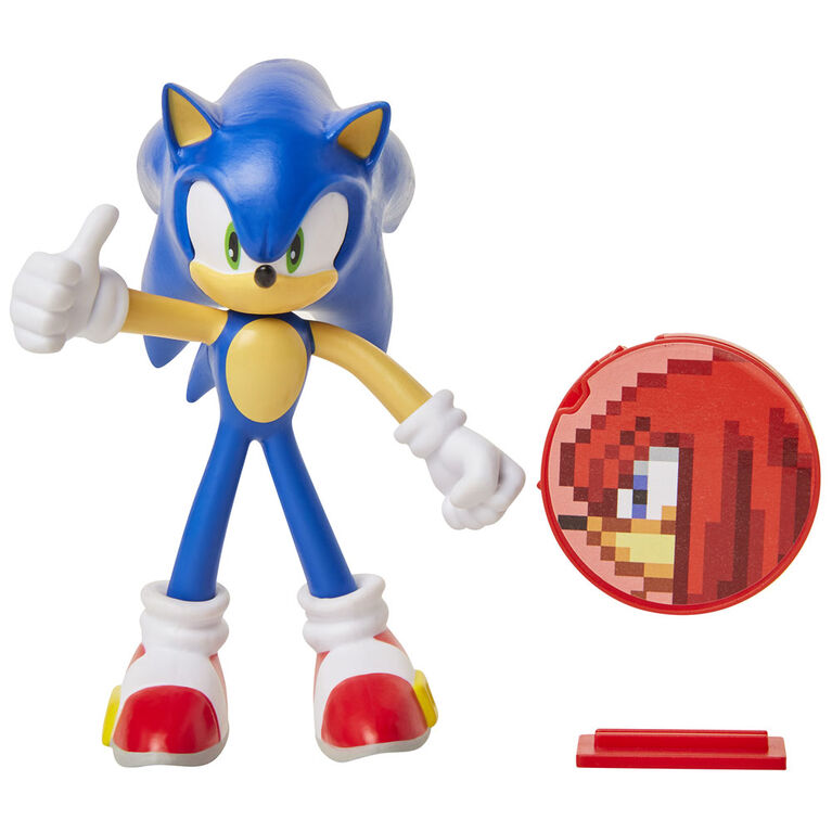 Sonic - 4" Figurines de base avec accessoire - Sonic