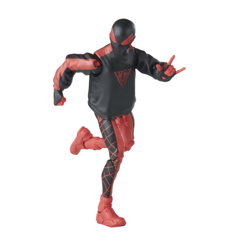 Hasbro Marvel Legends Series, Miles Morales Spider-Man, figurine de collection Spider-Man Legends de 15 cm