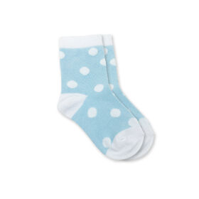 Chloe + Ethan - Toddler Socks, White Polka Dots