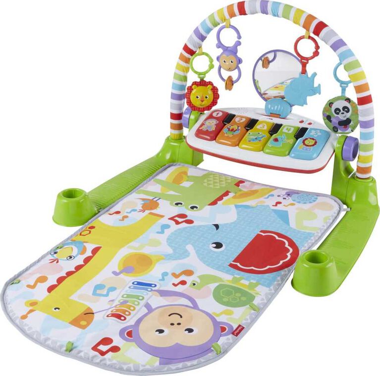 Fisher-Price Deluxe Kick and Play Piano Gym - French Edition