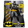 BATMAN, Figurine articulée BATMAN de 30 cm Ceinture utilitaire à changement rapide de luxe avec effets sonores et lumineux