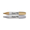Sharpie Metallic Chisel - Gold/Silver