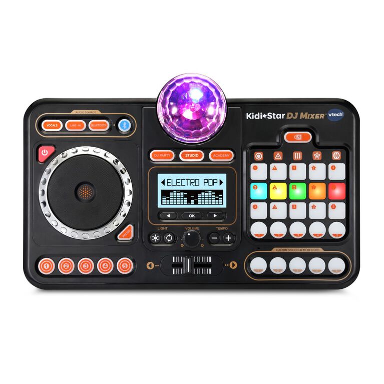 Jouet Kidi DJ Mix VTech - Platine DJ Enfant, Enceinte Bluetooth