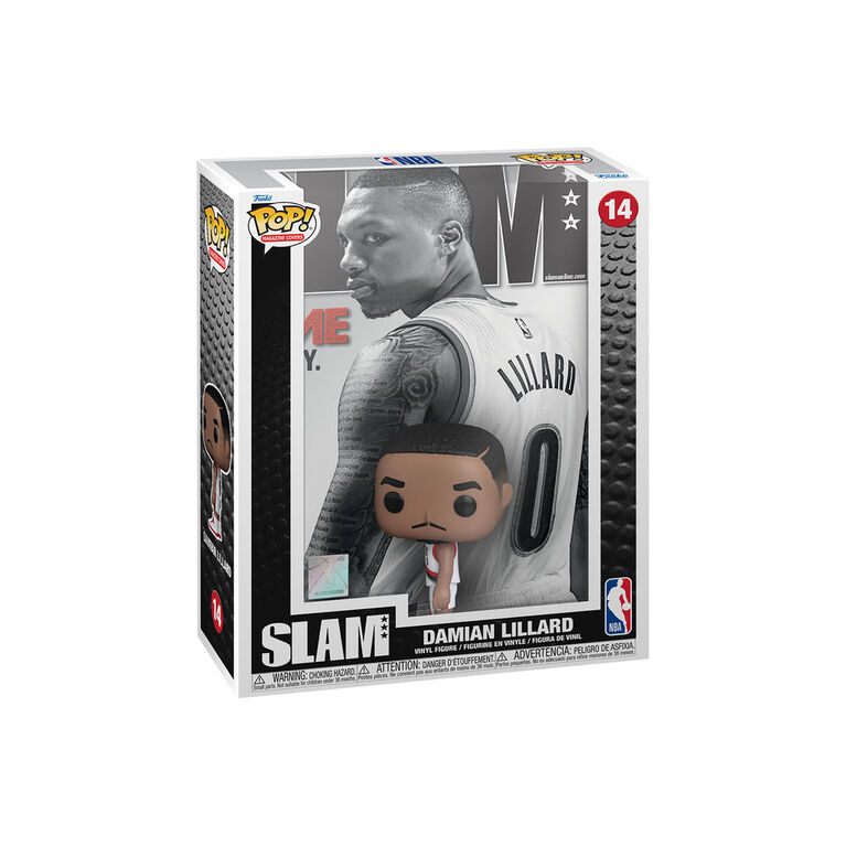 Funko POP NBA Cover: SLAM- Damian Lillard Vinyl Figure