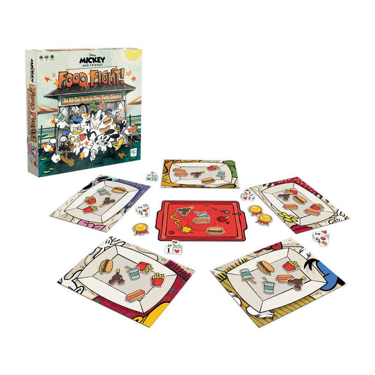 Disney Mickey And Friends "Food Fight" - Édition anglaise