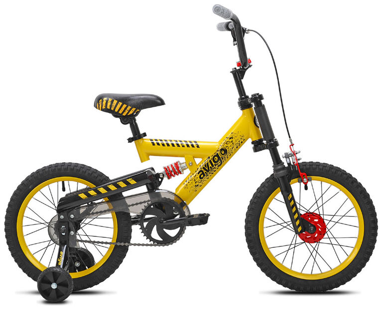 Avigo Construction with Dual Suspension - 16 inch Bike