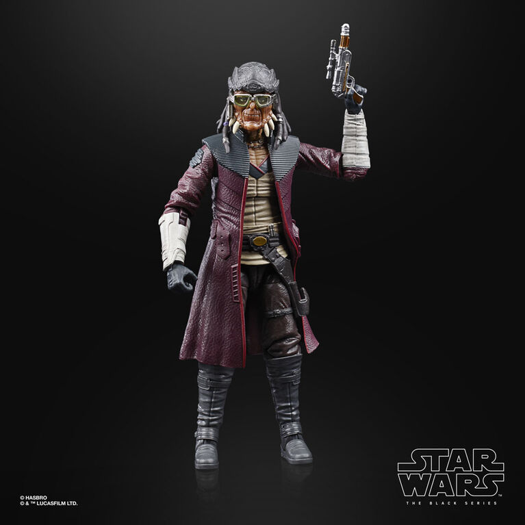 Star Wars The Black Series Hondo Ohnaka Toy 6-Inch-Scale Star Wars Galaxy's Edge Collectible Action Figure - R Exclusive