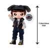Na Na Na Surprise 2-in-1 Fashion Doll and Metallic Purse Glam Series - Maxwell Dane, Brunette Boy Doll in Dog Ear Hat with Puppy Purse