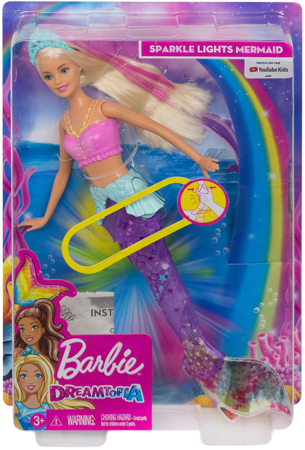 Light up shop mermaid barbie waterproof
