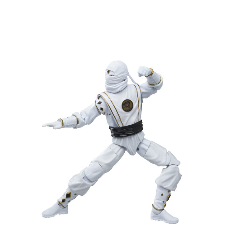 Power Rangers Lightning Collection, Mighty Morphin Ranger Ninja Blanc