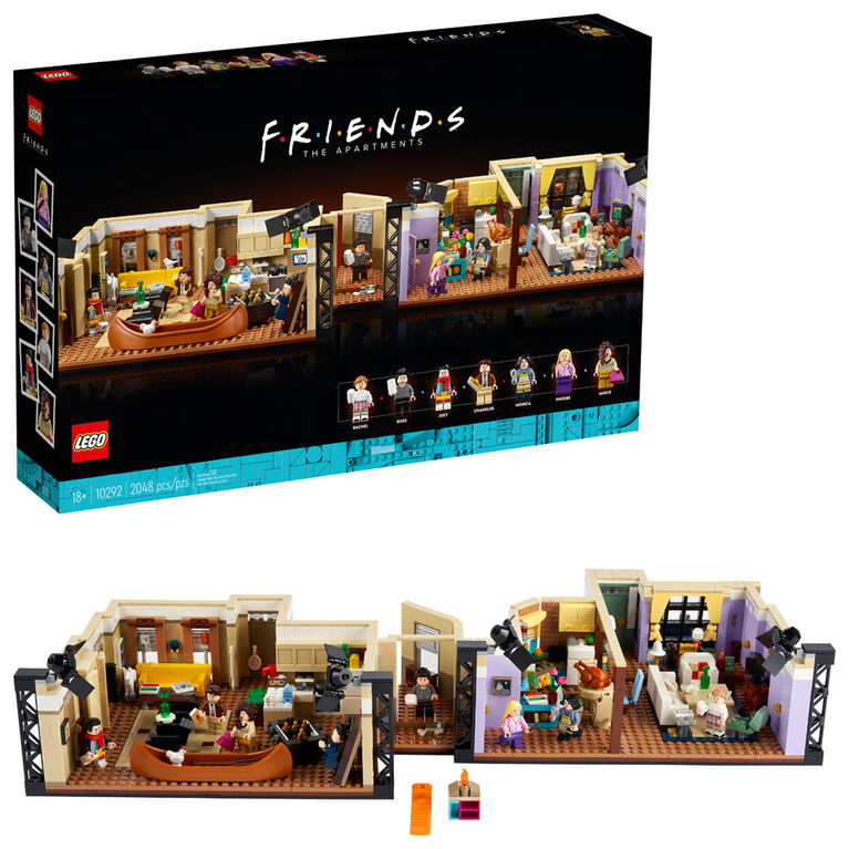 LEGO Les appartements de Friends 10292 Ensemble de construction (2