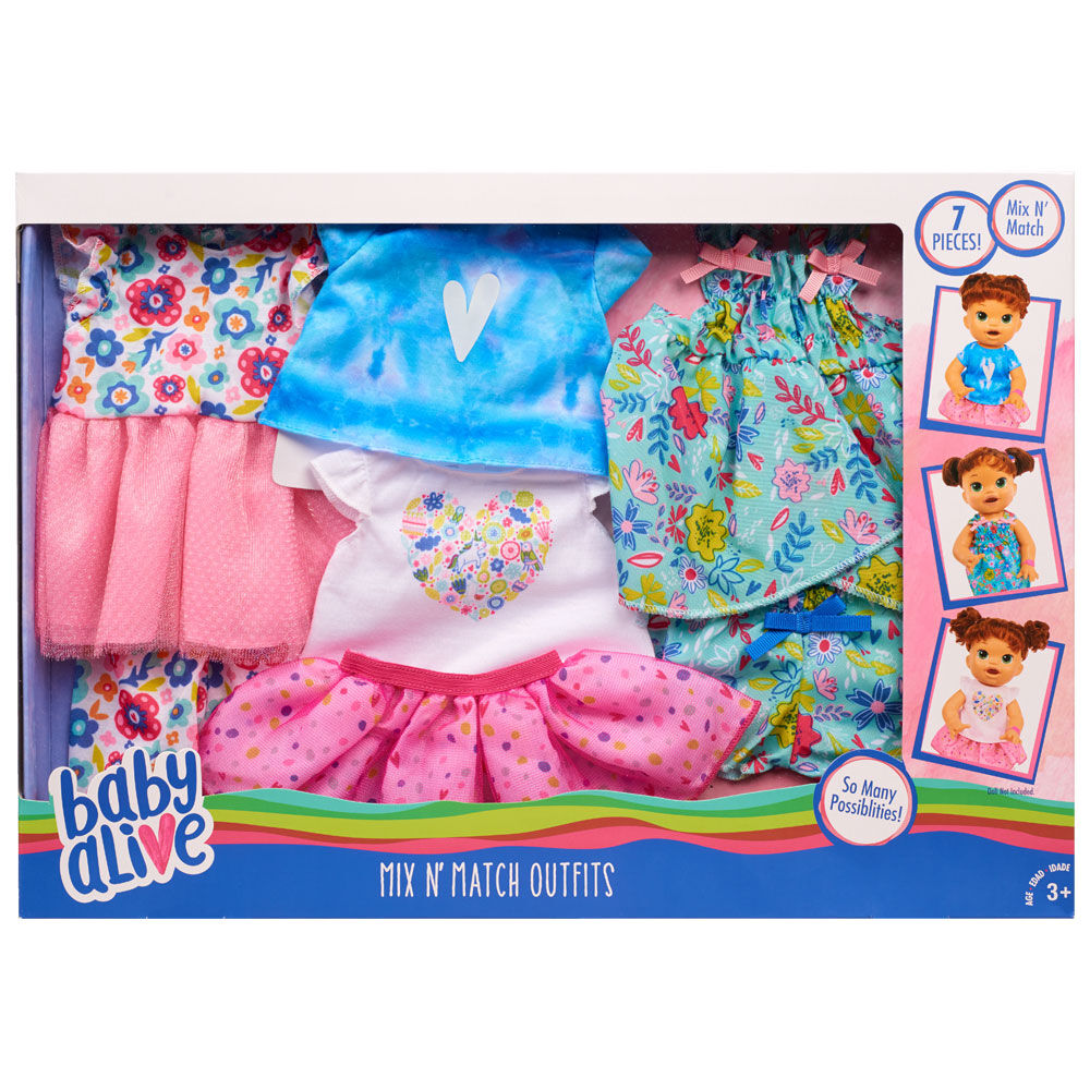 Baby alive deals clothes