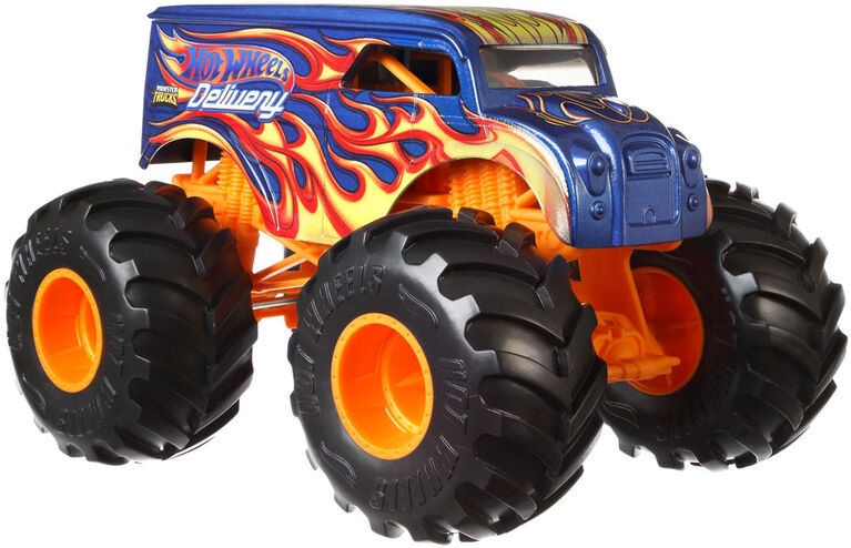 Hot Wheels Monster Trucks 1:24 Dairy Delivery Vehicle