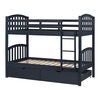 Meubles South Shore, Bunk Beds and Rolling Drawers Set - Navy Blue