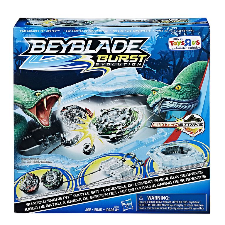 Beyblade Burst Evolution Shadow Snake Pit Battle Set R