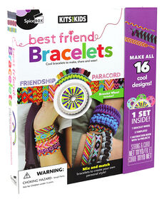 SpiceBox Children's Activity Kits for Kids Best Friend Bracelets - English Edition