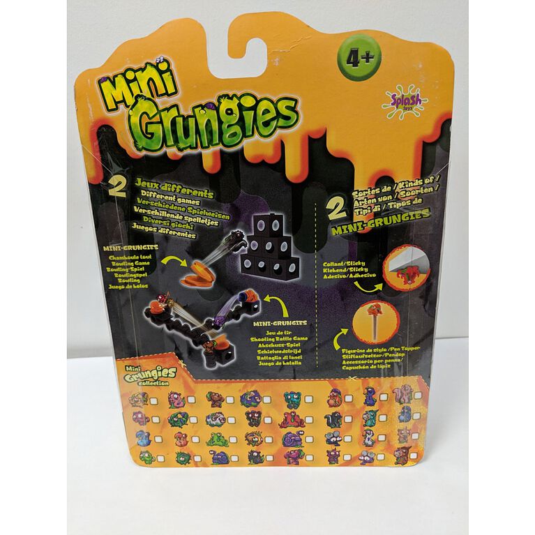 Mini Grungies - Family Set 6 Pack and Launcher