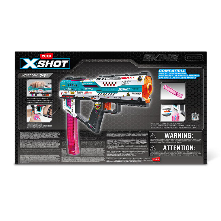 XSHOT SKINS Pro Series Fury-X by ZURU