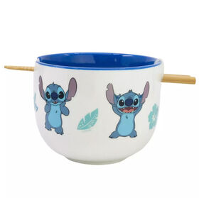 Stitch Ramen Bowl With Chopsticks