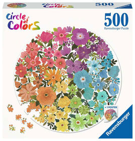 Ravensburger Circle of Colours Fleurs 1000pc Puzzle